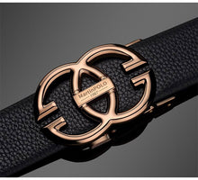 Load image into Gallery viewer, Buy Stylish GG Automatic Buckle Leather Belt For Men-Jackmarc.com - JACKMARC.COM
