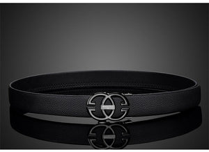 Buy Stylish GG Automatic Buckle Leather Belt For Men-Jackmarc.com - JACKMARC.COM