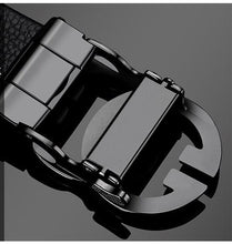 Load image into Gallery viewer, Buy Stylish GG Automatic Buckle Leather Belt For Men-Jackmarc.com - JACKMARC.COM
