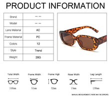 Load image into Gallery viewer, Buy Travel Small Rectangle Sunglasses Female Fashion Retro - Jackmarc - JACKMARC.COM
