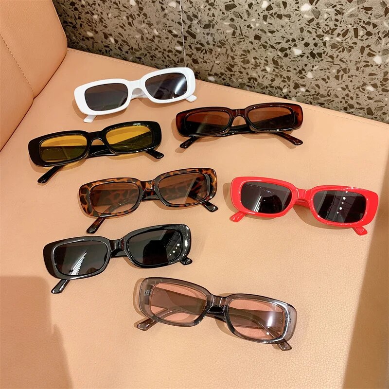 Fashion Rectangle Sunglasses - 2023 New Trendy Vintage Shade