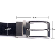 Load image into Gallery viewer, Classic Italian Genuine Leather Men&#39;s Belt with Pin Buckle - JACKMARC.COM
