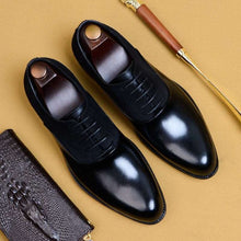 Load image into Gallery viewer, Classic Oxford Leather Shoes - JACKMARC.COM
