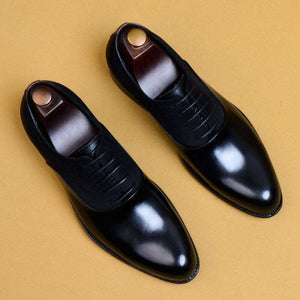 Classic Oxford Leather Shoes - JACKMARC.COM