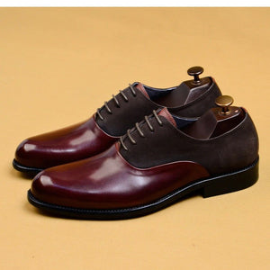 Classic Oxford Leather Shoes - JACKMARC.COM