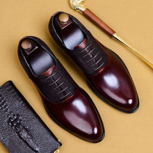 Load image into Gallery viewer, Classic Oxford Leather Shoes - JACKMARC.COM
