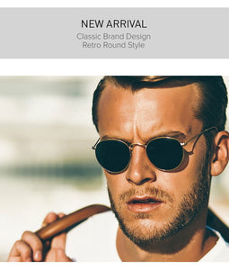 Classic Retro Round Sunglasses - JACKMARC.COM