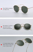 Load image into Gallery viewer, Classic Retro Round Sunglasses - JACKMARC.COM
