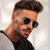 Classic Round Sunglasses Men-JM - JACKMARC.COM