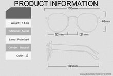 Load image into Gallery viewer, Classic Round Sunglasses Men-JM - JACKMARC.COM
