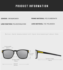 Classic Square Polarized Men's Sunglasses - JACKMARC.COM