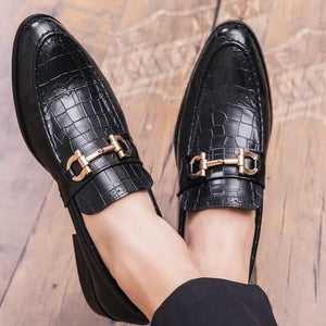 Croco Design Semi formal loafers - JACKMARC.COM