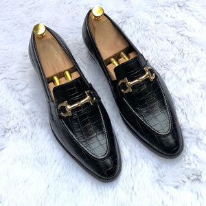 Croco Design Semi formal loafers - JACKMARC.COM