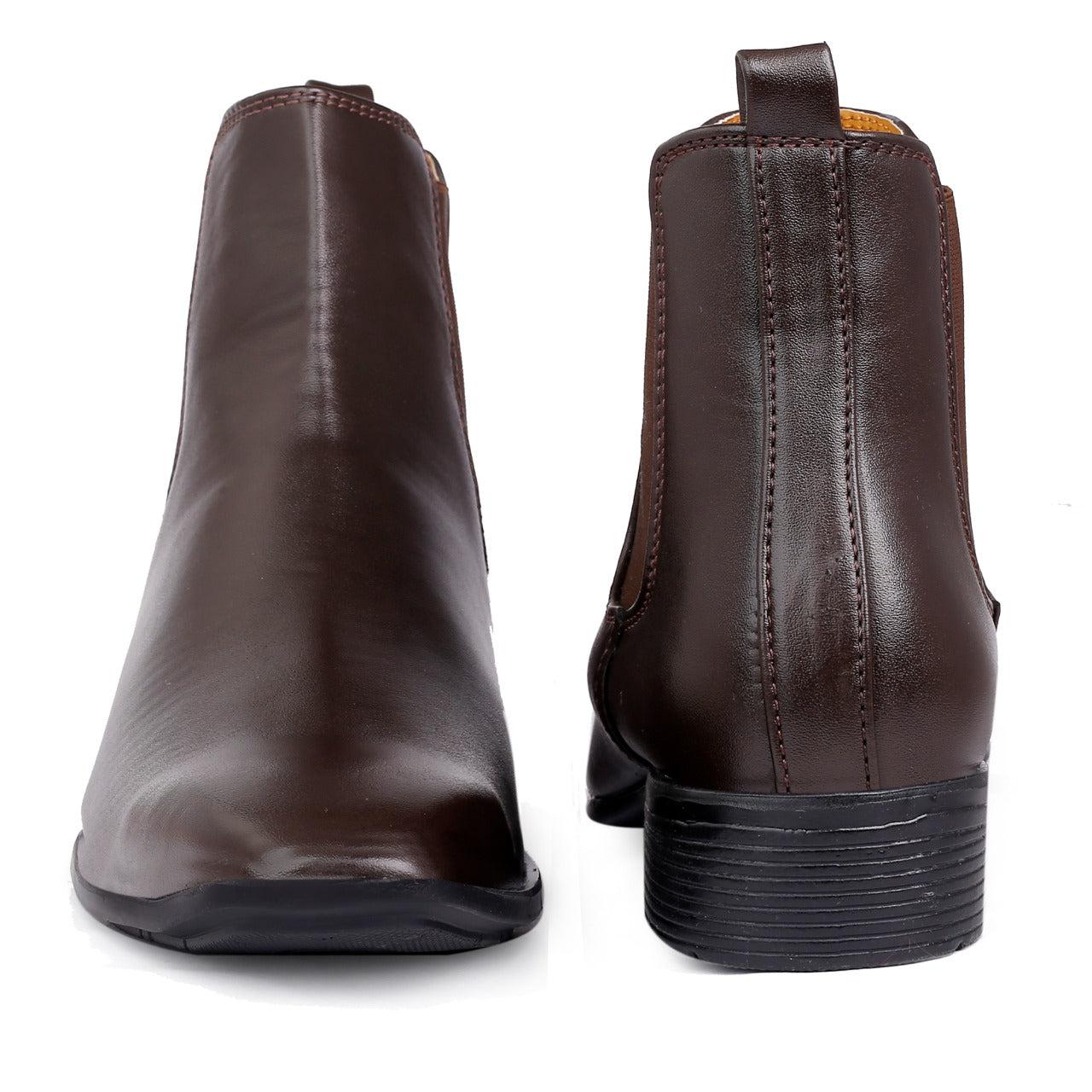 New Men's Stylish Formal and Casual Wear British Chelsea Ankle Boots - JACKMARC.COM