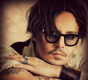 Depp Style Round Sunglasses - JACKMARC.COM