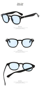 Depp Style Round Sunglasses - JACKMARC.COM