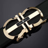 Designer Automatic Buckle Leather Belt - JACKMARC.COM