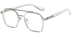 Designer Hexagon Anti-Blue Eyeglasses - JACKMARC.COM