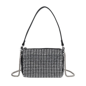 Designer Rhinestone Underarm Sling Bag - JACKMARC.COM