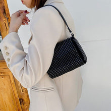 Load image into Gallery viewer, Designer Rhinestone Underarm Sling Bag - JACKMARC.COM
