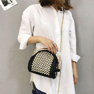 Diamond Shell Cross Body Bag - JACKMARC.COM