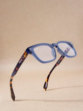 Load image into Gallery viewer, Blue Tiger Wayfarer Eyeglass
