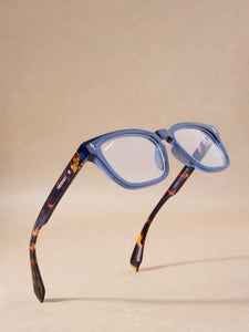 Blue Tiger Wayfarer Eyeglass