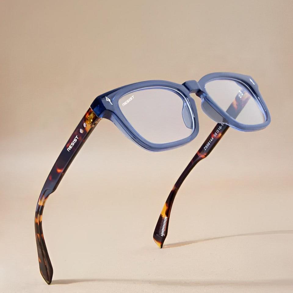 Blue Tiger Wayfarer Eyeglass