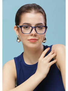 Blue Tiger Wayfarer Eyeglass