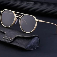 Load image into Gallery viewer, Fashion Autumn Winter Sunglasses - Vintage Metal Oval Frame - JACKMARC.COM
