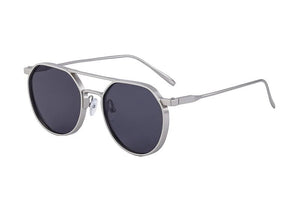 Fashion Autumn Winter Sunglasses - Vintage Metal Oval Frame - JACKMARC.COM