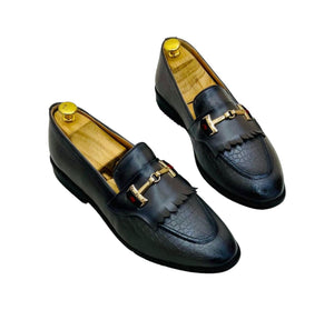 Fashion Croco Loafer Shoes for Men - Versatile Elegance - JACKMARC.COM