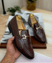 Load image into Gallery viewer, Fashion Croco Loafer Shoes for Men - Versatile Elegance - JACKMARC.COM
