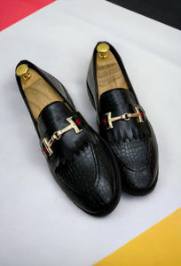 Fashion Croco Loafer Shoes for Men - Versatile Elegance - JACKMARC.COM