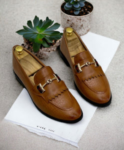 Fashion Croco Loafer Shoes for Men - Versatile Elegance - JACKMARC.COM