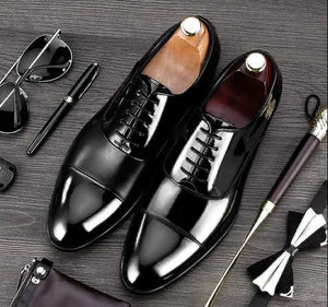 Fashion Patent Shiny Formals Shoes - JACKMARC.COM