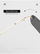 Load image into Gallery viewer, Fashion Retro Rectangle Rimless Sunglasses - JACKMARC.COM
