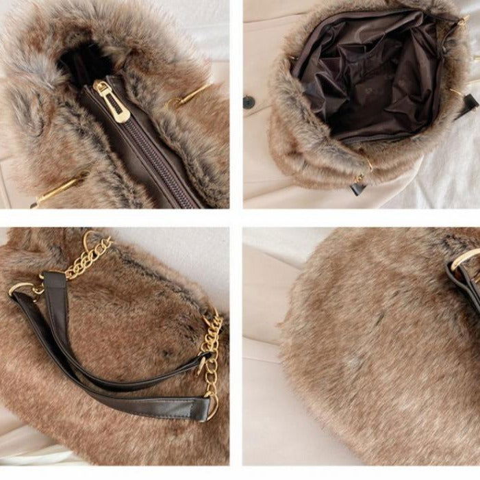 Fashionable Stylish Fur Handbags For Girls And Women - JACKMARC.COM