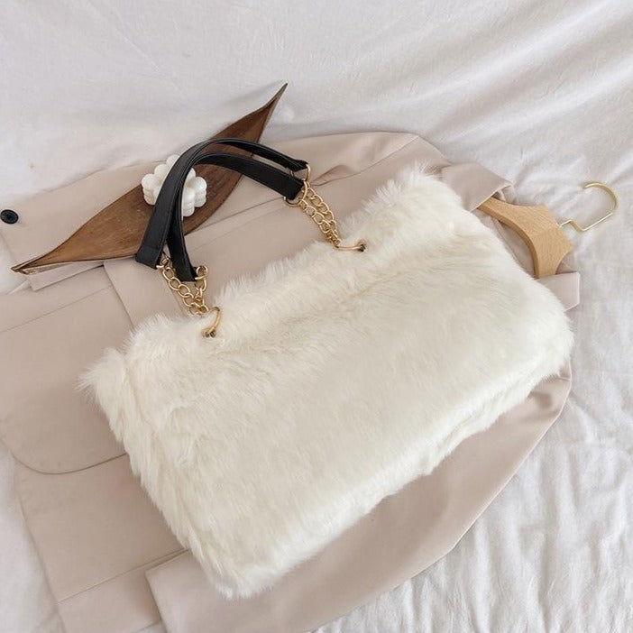 Fashionable Stylish Fur Handbags For Girls And Women - JACKMARC.COM