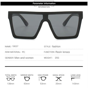 Flat Top Sunglasses Men - JACKMARC.COM