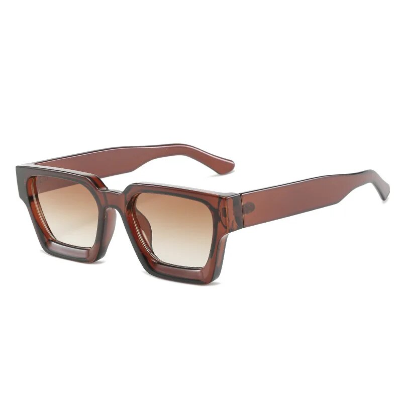 Retro 90s Square Sunglasses for Women and Men