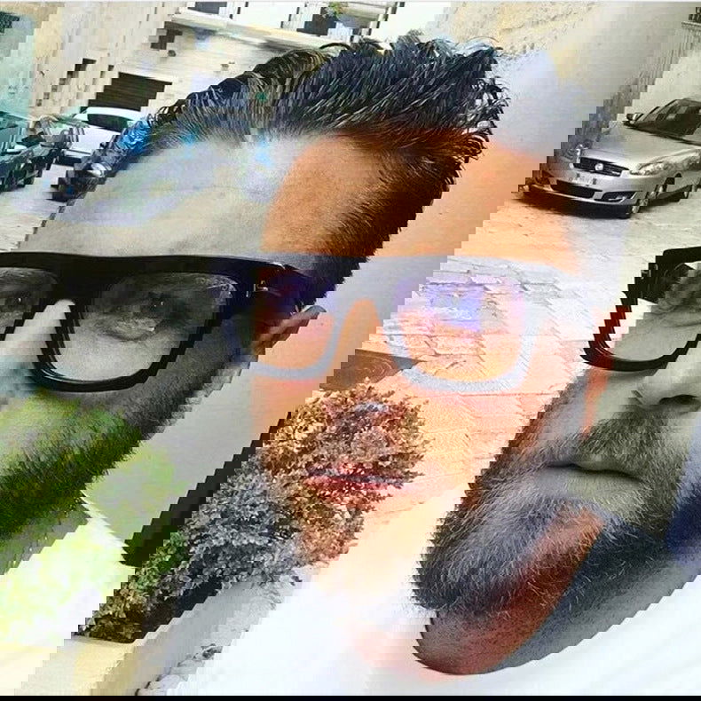 Hip Hop Square Oversize Eyeglasses - JACKMARC.COM