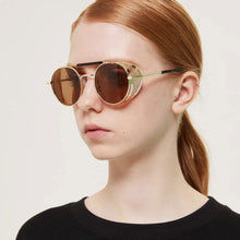 Load image into Gallery viewer, Hollowed Round Cap Sunglasses - JACKMARC.COM
