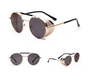 Hollowed Round Cap Sunglasses - JACKMARC.COM