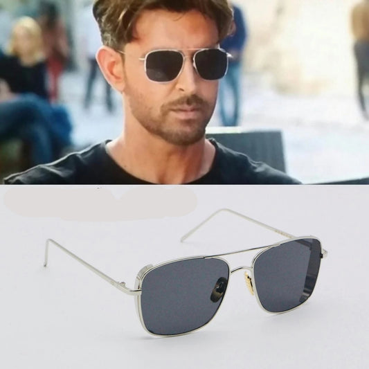 Hrithik Roshan War Movie Square Sunglasses For Men-JackMarc - JACKMARC.COM