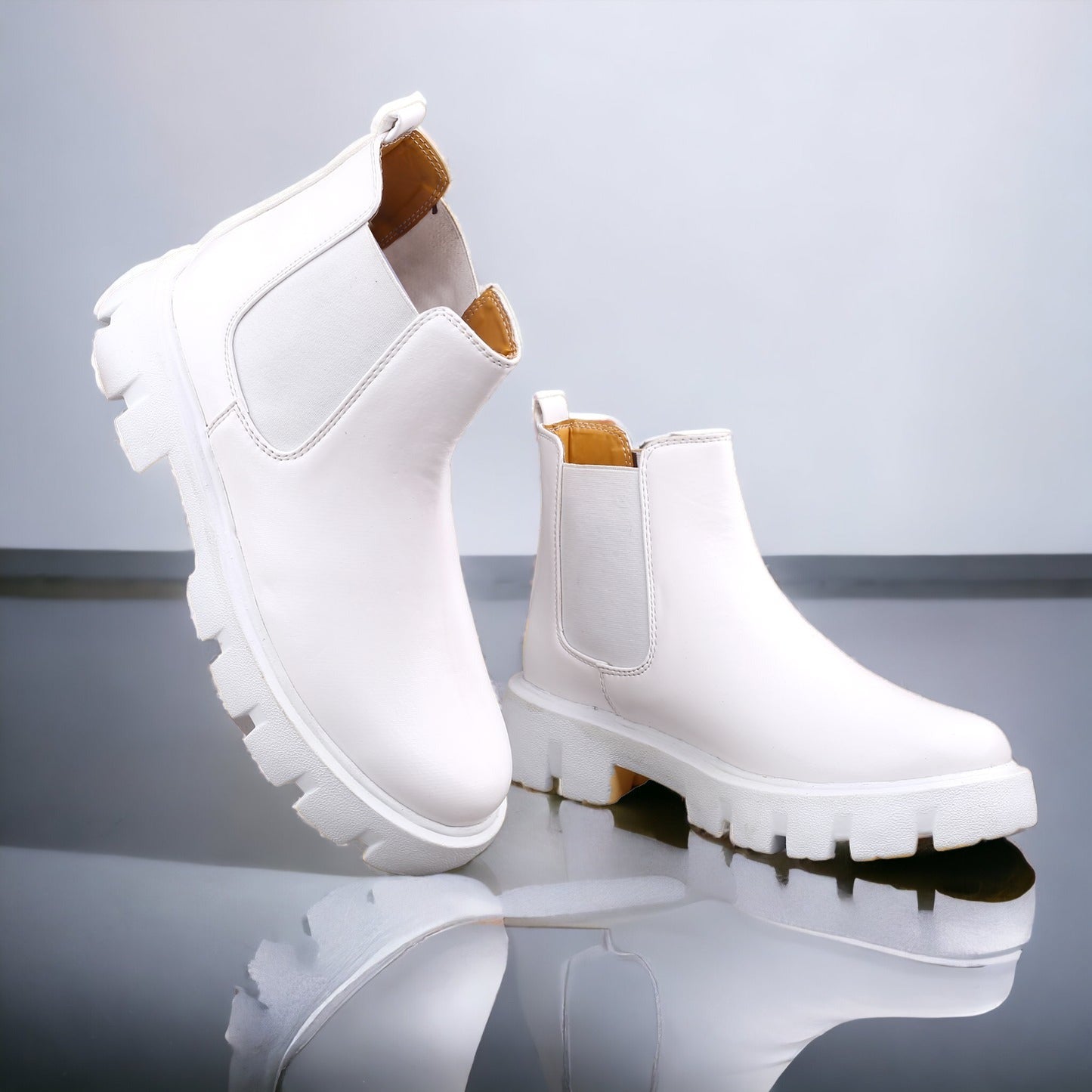 Jack Marc's PU Chelsea and Ankle Boots Your Key to Effortless Fashion