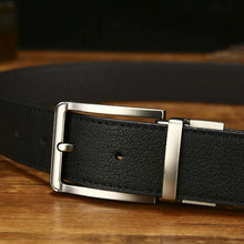 Load image into Gallery viewer, Italian Genuine Leather Men&#39;s Belt with Pin Buckle - JACKMARC.COM
