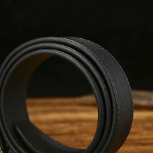 Load image into Gallery viewer, Italian Genuine Leather Men&#39;s Belt with Pin Buckle - JACKMARC.COM
