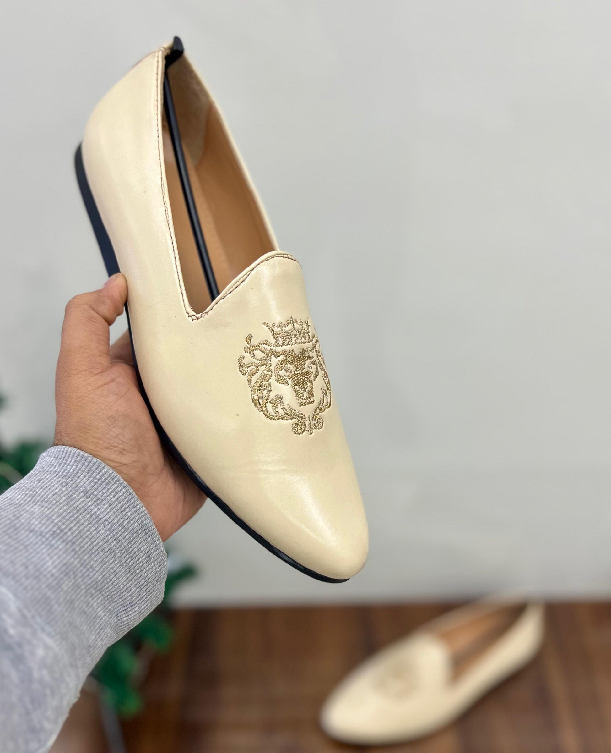 Jack Marc Fashion Slip on Jutties Loafer For Wedding and Party - JACKMARC.COM