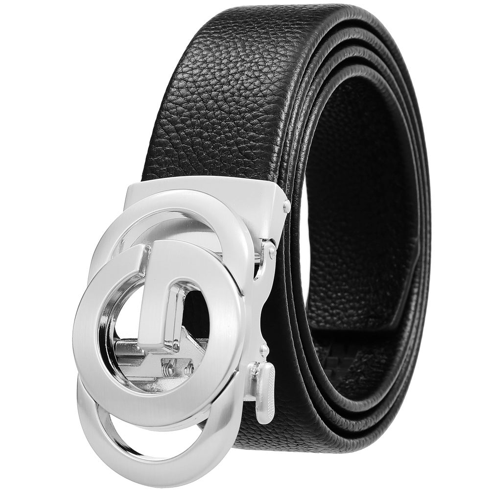 Jack Marc Automatic Leather Belt for Men - JACKMARC.COM